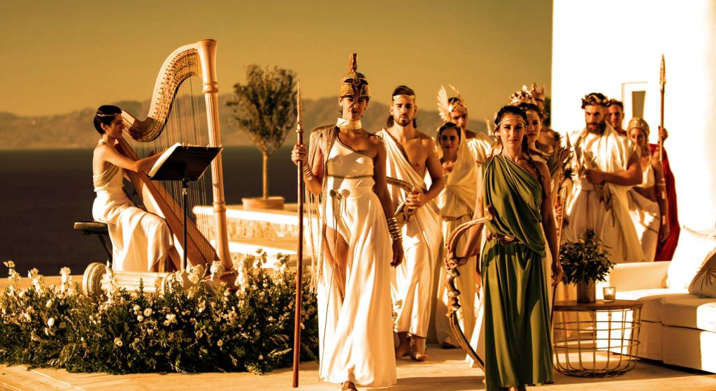 Opa! Greek Gods Gone Catacup!